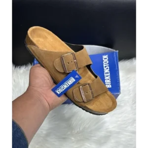 Classy Birkenstock Arizona Tan Suede For Men (BH1002)