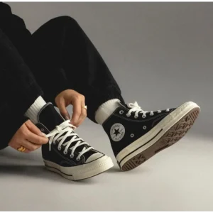 Classy Converse Chuck 70 High Black Shoes For Men (BH1079)