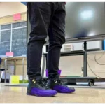 Classy Jordan 12 Field Purple Shoes For Men (SHI228)