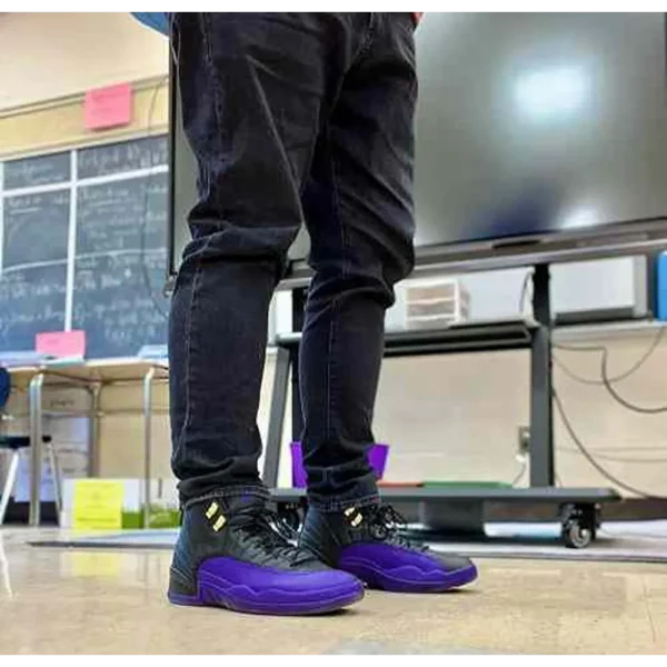 Classy Jordan 12 Field Purple Shoes For Men (SHI228)