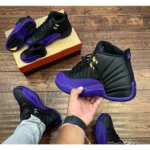 Classy Jordan 12 Field Purple Shoes For Men (SHI228)