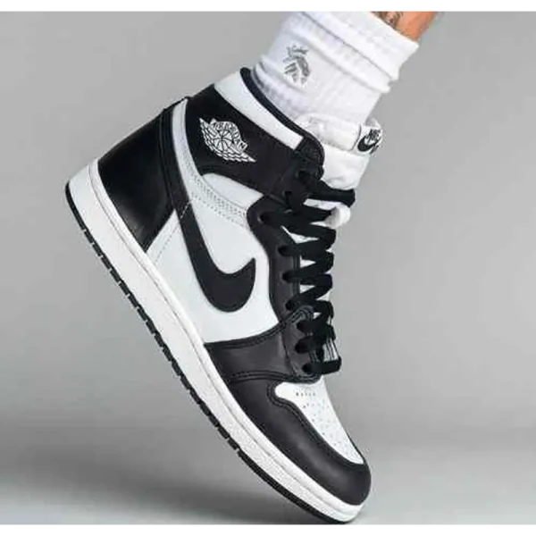 Classy Jordan Retro 1 High Black White Panda Shoes For Men (SHI242)