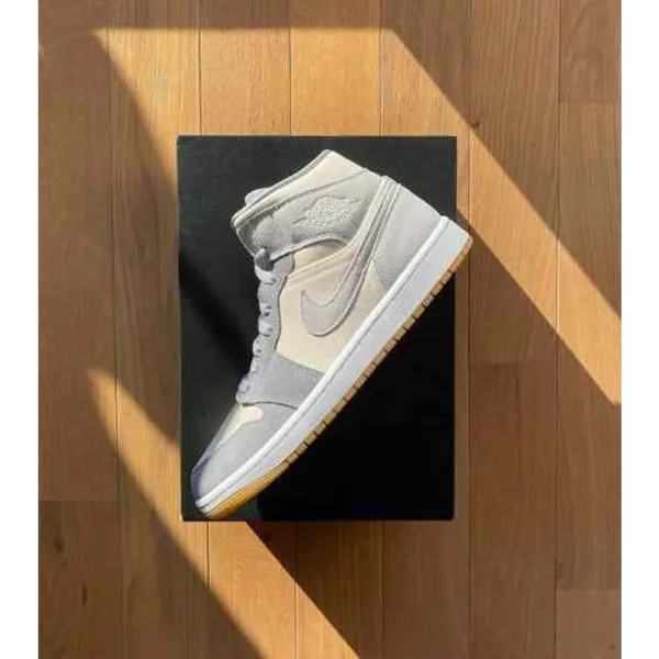 Classy Jordan Retro 1 High Coconut Milk Shoes For Men (SHI187)