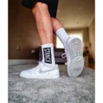 Classy Jordan Retro 1 Low Neutral Grey Shoes For Men (SHI234)