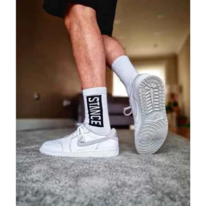 Classy Jordan Retro 1 Low Neutral Grey Shoes For Men (SHI234)