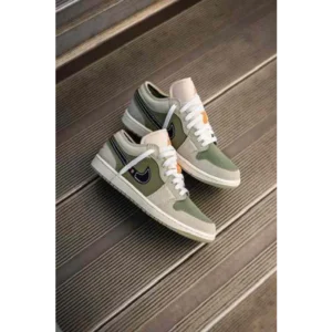 Classy Jordan Retro 1 Low SE Craft Light Olive Shoes For Men (SHI195)