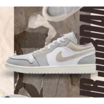 Classy Jordan Retro 1 Low SE Craft Tech Grey Shoes For Men (SHI207)