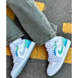 Classy Jordan Retro 1 Low SE Emerald Rise Shoes For Men (SHI210)