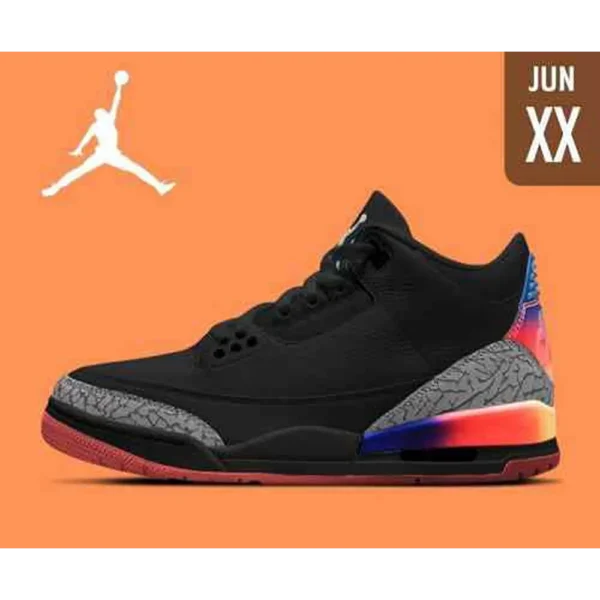 Classy Jordan Retro 3 Rio J Balvin Shoes For Men (SHI238)
