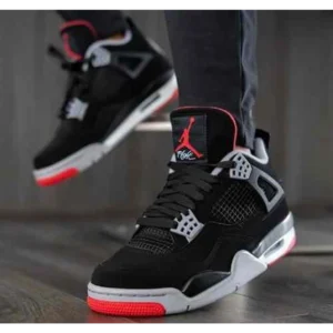 Classy Jordan Retro 4 Bred Shoes For Men (SHI244)