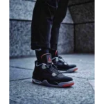 Classy Jordan Retro 4 Bred Shoes For Men (SHI244)