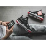 Classy Jordan Retro 4 Bred Shoes For Men (SHI244)