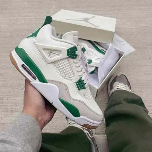 Classy Jordan Retro 4 Pine Green Shoes For Men (SHI154) Classy Jordan Retro 4 Pine Green Shoes For Men (SHI154)
