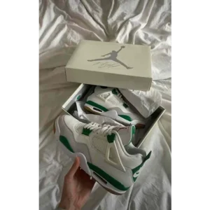 Classy Jordan Retro 4 Pine Green Shoes For Men (SHI154)