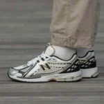 Classy New Balance 1906R White Gold Shoes For Men (SHI200)