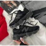 Imported New Balance 9060 Full Black Shoes For Men (BSF1072)