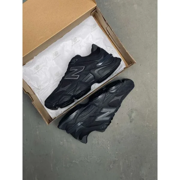 Imported New Balance 9060 Full Black Shoes For Men (BSF1072)