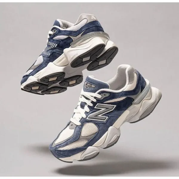 Imported New Balance 9060 Indigo Blue Shoes For Men (BSF1074)