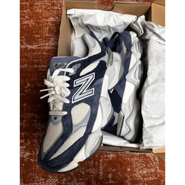 Imported New Balance 9060 Indigo Blue Shoes For Men (BSF1074)